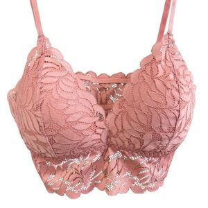 Pink Lace Bralette